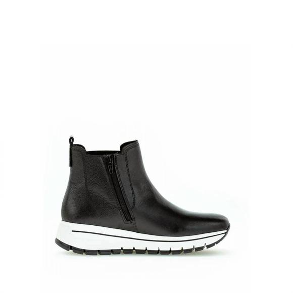 NEW GABOR women's zip bootie in black